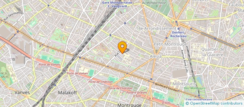 localisation de l'entreprise ASS GUY RENARD  PARIS