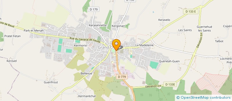 localisation de l'entreprise ASS GYM ET LOISIRS DU LOC à LOCQUELTAS