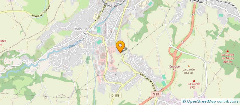 localisation de l'entreprise ASS GYM VOLONTAIRE DE TAULHAC à LE PUY-EN-VELAY