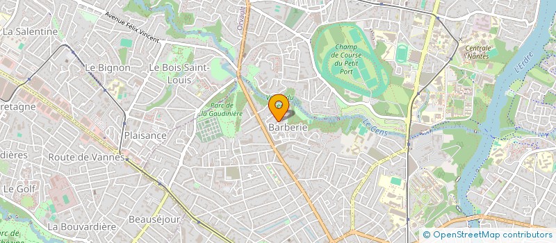 localisation de l'entreprise ASS GYMNASTIQUE DES COLLINES DU CENS à NANTES