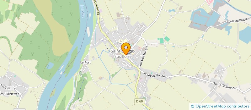 localisation de l'entreprise ASS GYMNASTIQUE POUR TOUS à SAINT-BENOIT-SUR-LOIRE