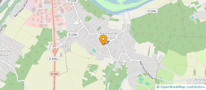 localisation de l'entreprise ASS GYMNASTIQUE VOLONTAIRE ADULTES à NANTEUIL-LES-MEAUX