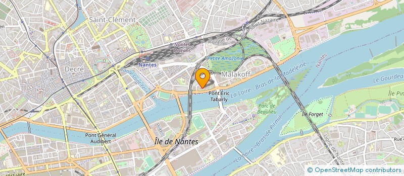 localisation de l'entreprise ASS GYMNASTIQUE VOLONTAIRE MONDESIR à NANTES