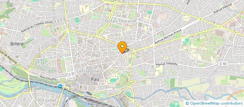 localisation de l'entreprise ASS GYPSYPUNK à PAU