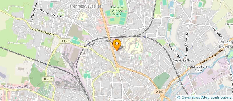 localisation de l'entreprise ASS HABITAT ET DEVELOPPEMENT 58 à NEVERS