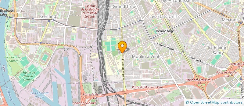 localisation de l'entreprise ASS.HABITAT PLUS à LYON