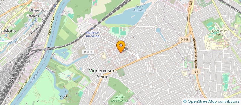localisation de l'entreprise ASS HAIM PACT à VIGNEUX-SUR-SEINE