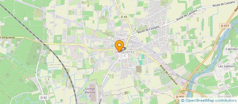 localisation de l'entreprise ASS HALTE GARDERIE LES GALIPETTES à JONQUIERES