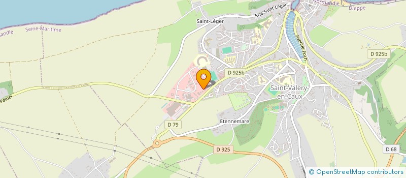 localisation de l'entreprise ASS HALTE GARDERIE LES LUTINS à SAINT-VALERY-EN-CAUX