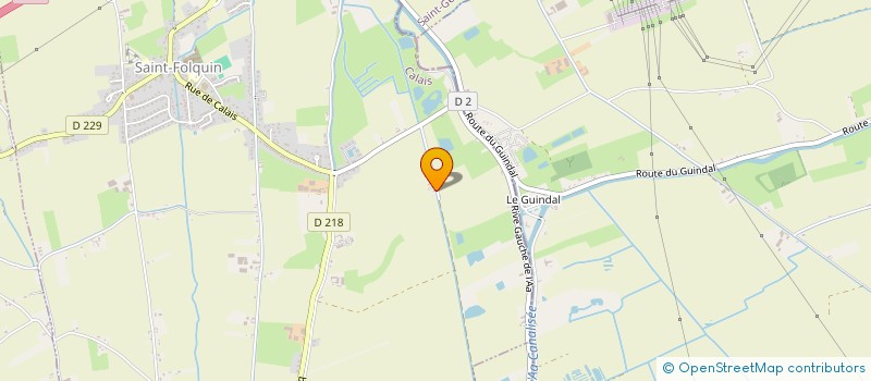 localisation de l'entreprise ASS HAPPY MUSIK  SAINT-FOLQUIN