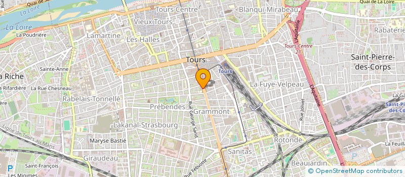 localisation de l'entreprise ASS HAPPYCULTURE à TOURS
