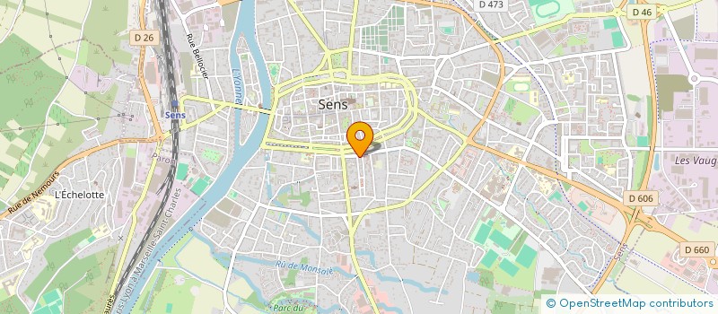 localisation de l'entreprise ASS HARKIS RAPAT ALGERIE ENFAN AUBE BOUR à SENS