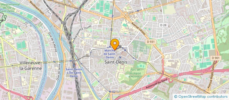 localisation de l'entreprise ASS HARNAMA à SAINT-DENIS