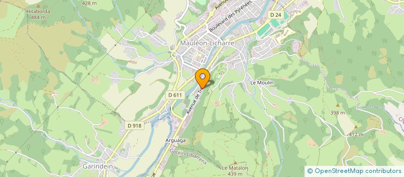 localisation de l'entreprise ASS HAURRA HALTE GARDERIE à MAULEON-LICHARRE