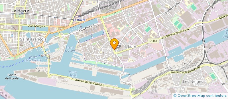 localisation de l'entreprise ASS HAVRAISE REINSERTION TRAVAIL RECYCLA à LE HAVRE