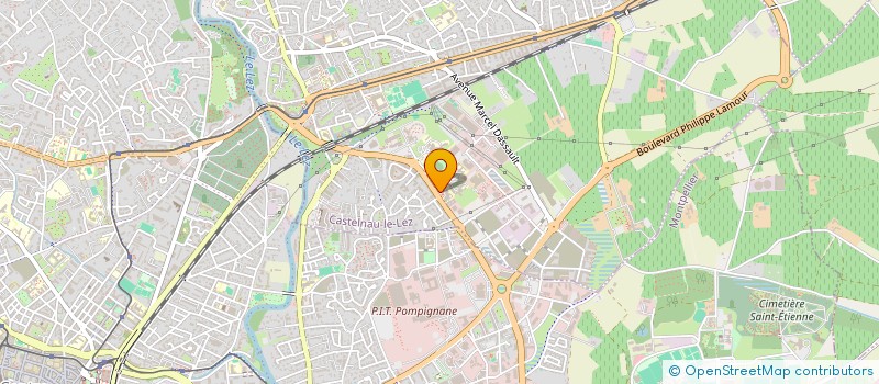 localisation de l'entreprise ASS HELIO MARINE COTE OCCITANE à CASTELNAU-LE-LEZ