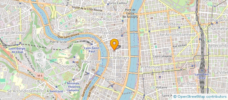localisation de l'entreprise ASS HELYOREST à LYON