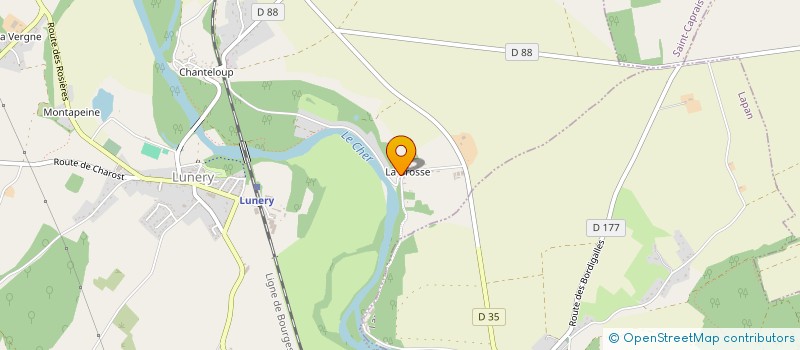 localisation de l'entreprise ASS HIPPIQUE DE LA FOREST  SAINT-FLORENT-SUR-CHER