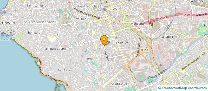 localisation de l'entreprise ASS HIPPIQUE SAINTE VICTOIRE à MARSEILLE