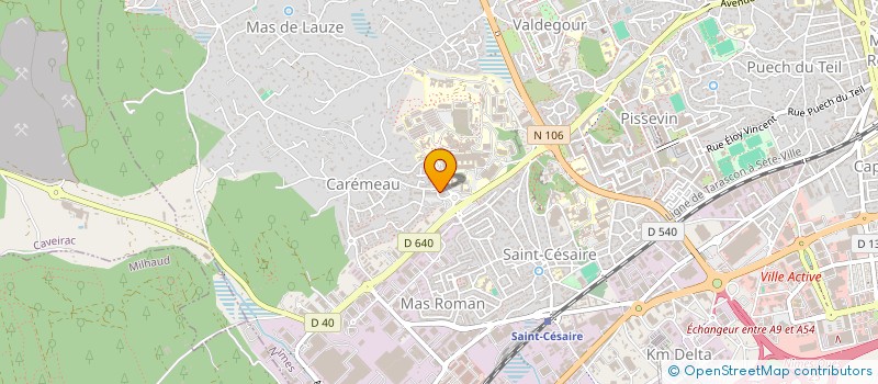 localisation de l'entreprise ASS HIPPOCAMPE CLUB DE NIMES à NIMES