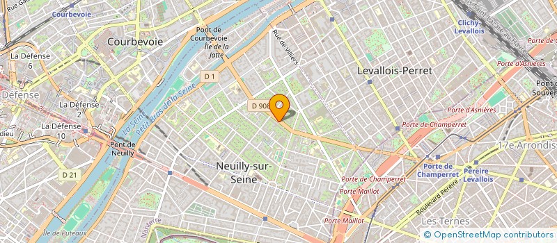 localisation de l'entreprise ASS HISPANO AMERICAINE à NEUILLY-SUR-SEINE