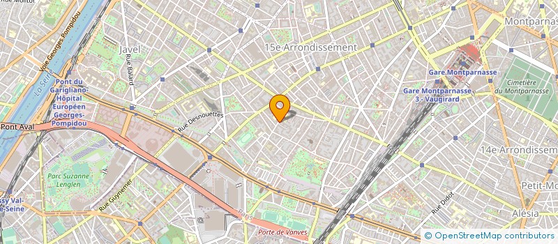 localisation de l'entreprise ASS HOPITAL ST MICHEL ET ST VINCENT à PARIS