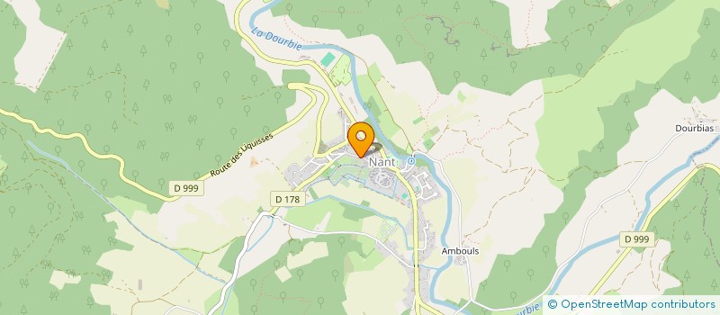 localisation de l'entreprise ASS HORIZON 2000  LA COUVERTOIRADE