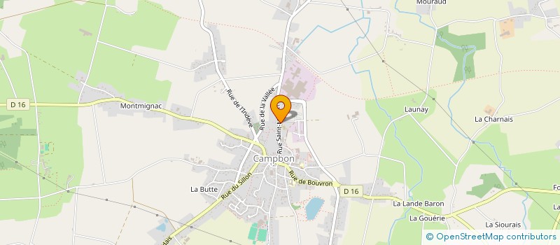 localisation de l'entreprise ASS HOSPITALIERE DE CAMPBON  CAMPBON