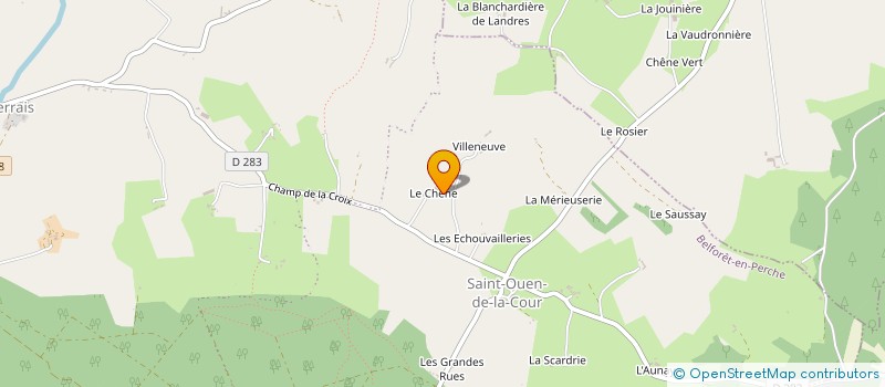 localisation de l'entreprise ASS HOSPITALITE SAINT JOSEPH à BELFORET-EN-PERCHE