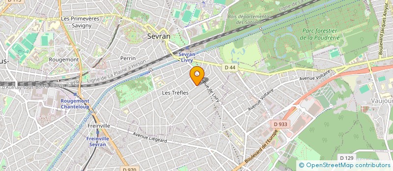 localisation de l'entreprise ASS HOSTOCHATS à SEVRAN
