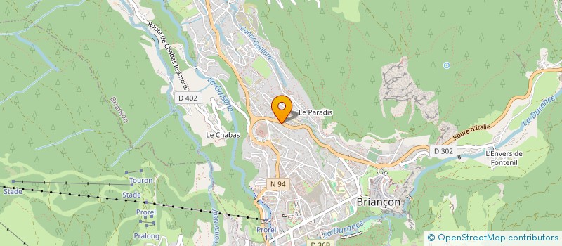 localisation de l'entreprise ASS HOT TENSION DISCO MOBILE  BRIANCON