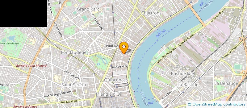 localisation de l'entreprise ASS HOTELS INDEPENDANTS DE BORDEAUX CENT à BORDEAUX