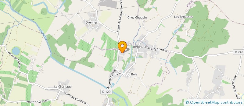 localisation de l'entreprise ASS HOW DO I  SAINT-ANDRE-DE-LIDON