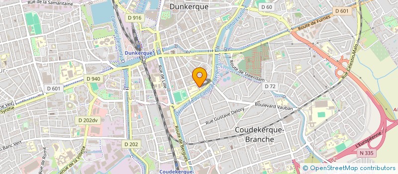 localisation de l'entreprise ASS HUMANTUN'S à DUNKERQUE