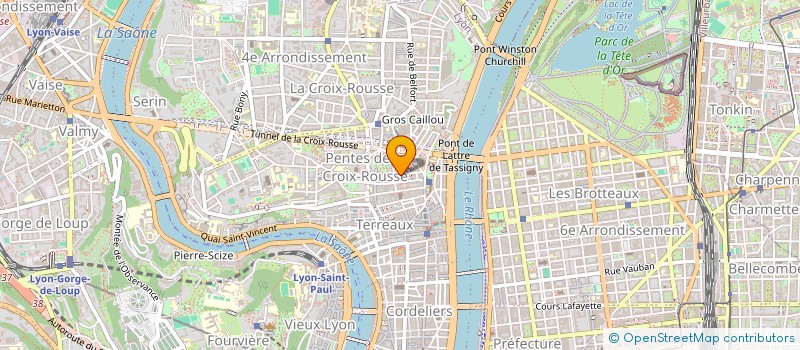 localisation de l'entreprise ASS HUNG GAR KUNG FU à LYON