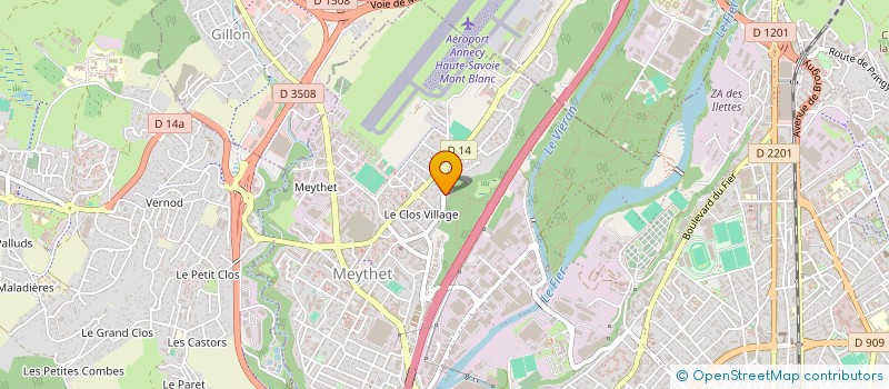 localisation de l'entreprise ASS I MATERIEL à ANNECY