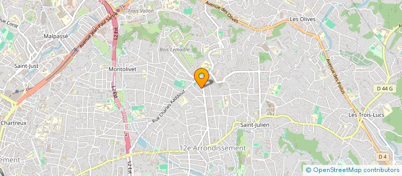 localisation de l'entreprise ASS I . S . F INFORMATIQUE SANS FRONTIERE à MARSEILLE