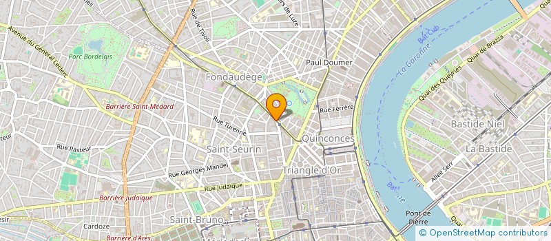 localisation de l'entreprise ASS I SCREAM à BORDEAUX