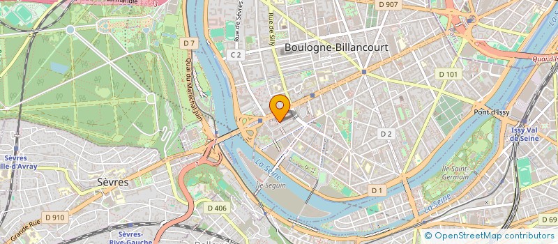 localisation de l'entreprise ASS IDTOP à BOULOGNE-BILLANCOURT