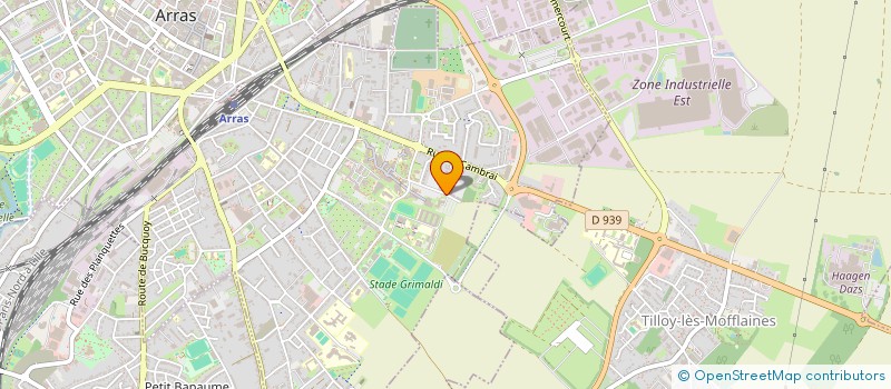 localisation de l'entreprise ASS IFS'IDEAL à ARRAS