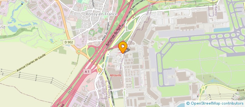 localisation de l'entreprise ASS IKEA PARIS NORD II  ROISSY-EN-FRANCE