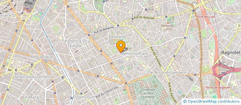 localisation de l'entreprise ASS ILE DE FRANCE MAROC  PARIS