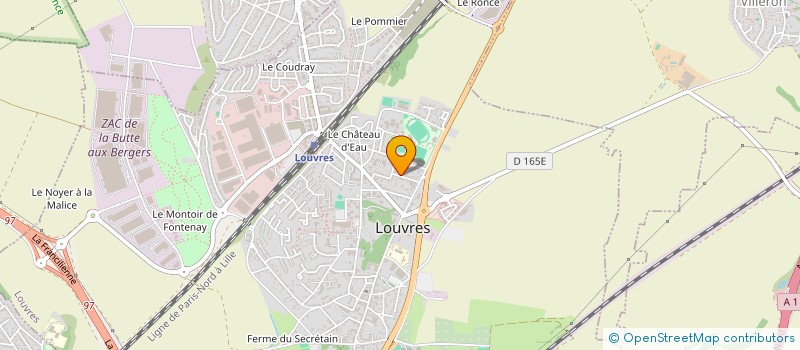 localisation de l'entreprise ASS IMAGES A LA CARTE  LOUVRES