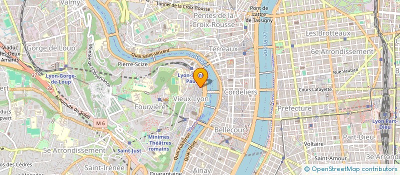localisation de l'entreprise ASS IMAGES A MOTS à LYON