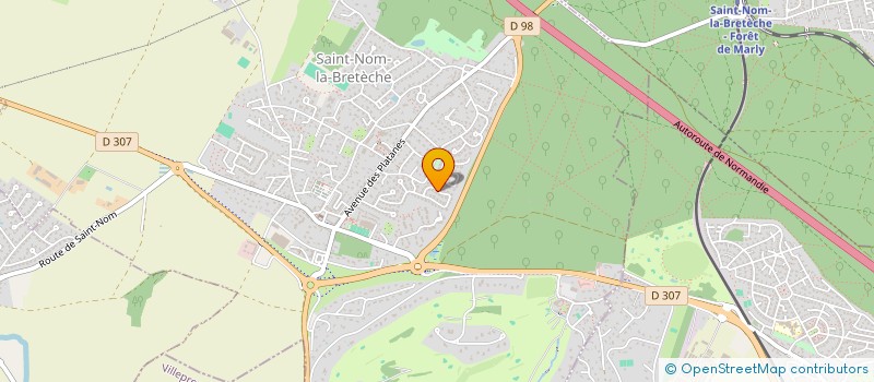 localisation de l'entreprise ASS IMAPS  SAINT-NOM-LA-BRETECHE