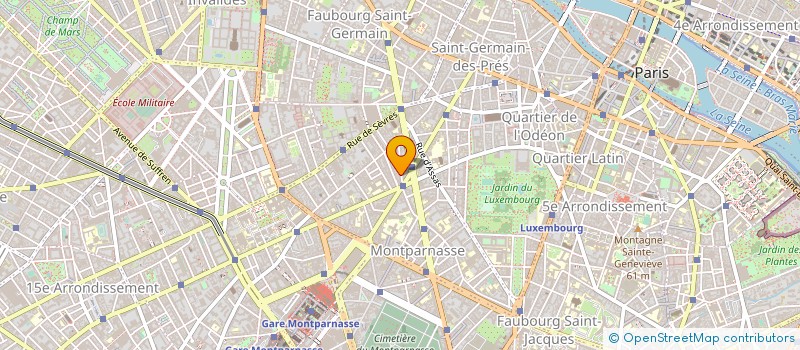 localisation de l'entreprise ASS IMM LES AMIS OEUVRE ORIENT à PARIS