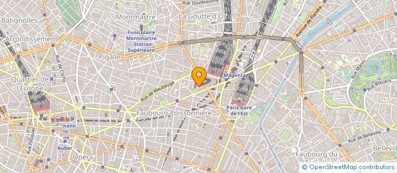 localisation de l'entreprise ASS IMMOB DE LA RUE BOSSUET  PARIS