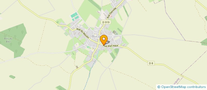 localisation de l'entreprise ASS IMMOBILIERE DE BUCQUOY  BUCQUOY