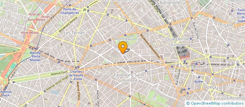 localisation de l'entreprise ASS  IMMOBILIERE DE L ETOILE  PARIS