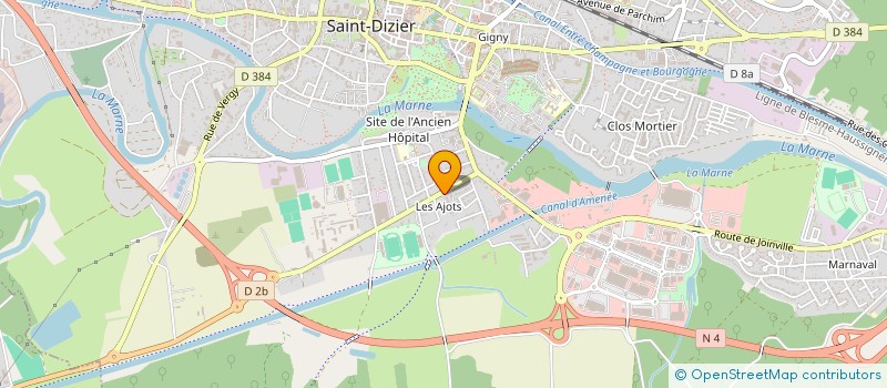 localisation de l'entreprise ASS IMMOBILIERE DE ST DIZIER à SAINT-DIZIER